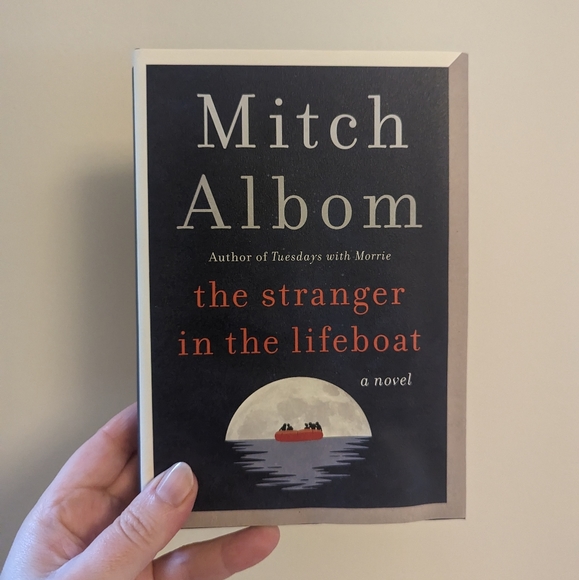 The Stranger In The Lifeboat by Mitch Albom (fiction book) - Picture 1 of 1